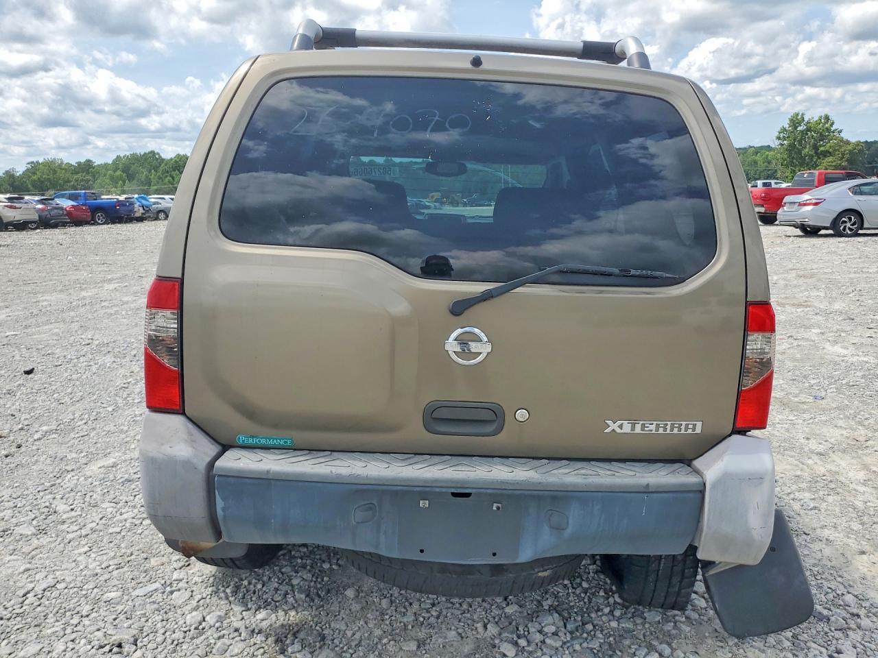 2002 Nissan Xterra Xe-v6 Brown vin: 5N1ED28T32C593595