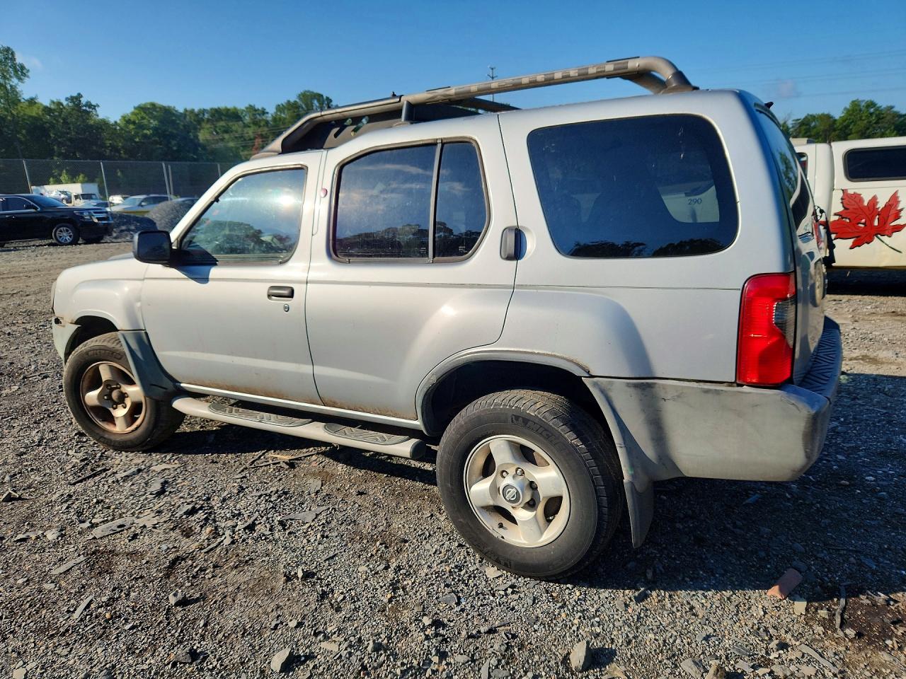 2003 Nissan Xterra Xe-v6 Silver vin: 5N1ED28T33C697327