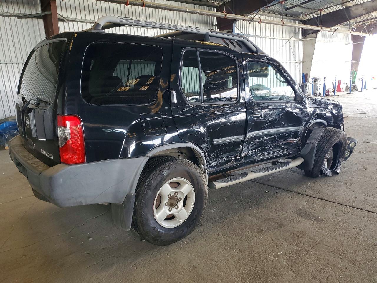 2003 Nissan Xterra Xe-v6 Black vin: 5N1ED28T33C697800
