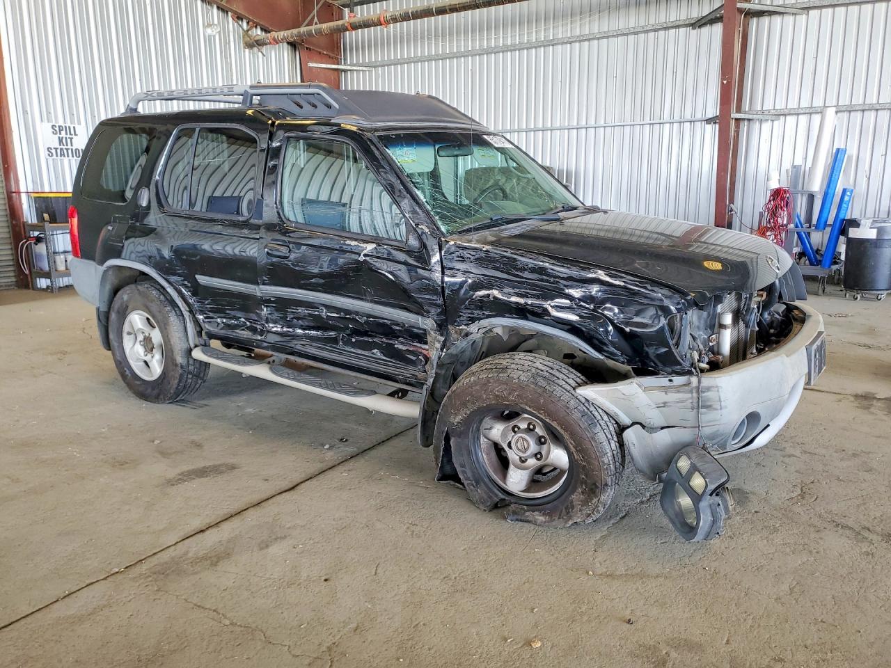 2003 Nissan Xterra Xe-v6 Black vin: 5N1ED28T33C697800