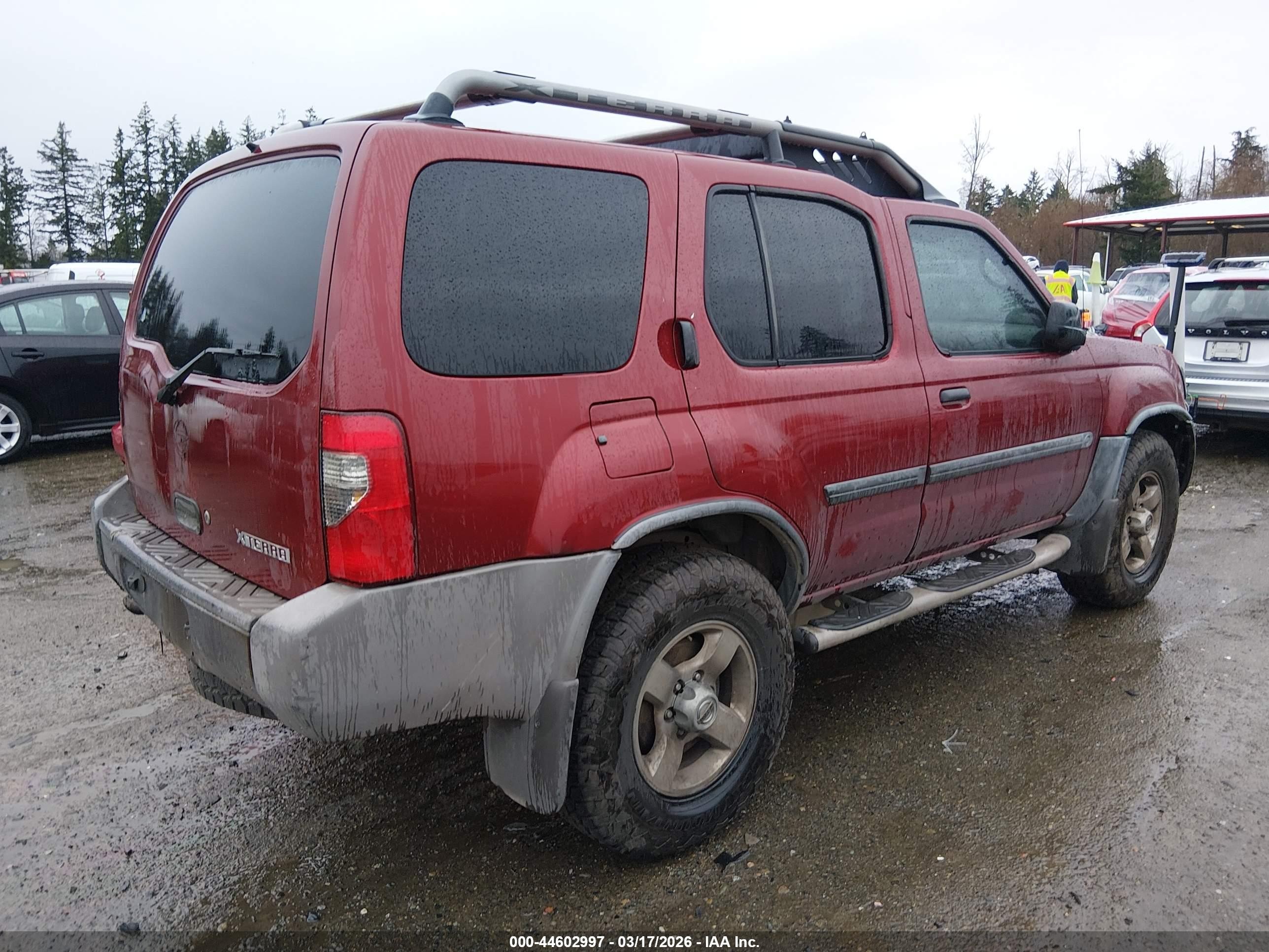 2004 Nissan Xterra Xe Burgundy vin: 5N1ED28T34C657802