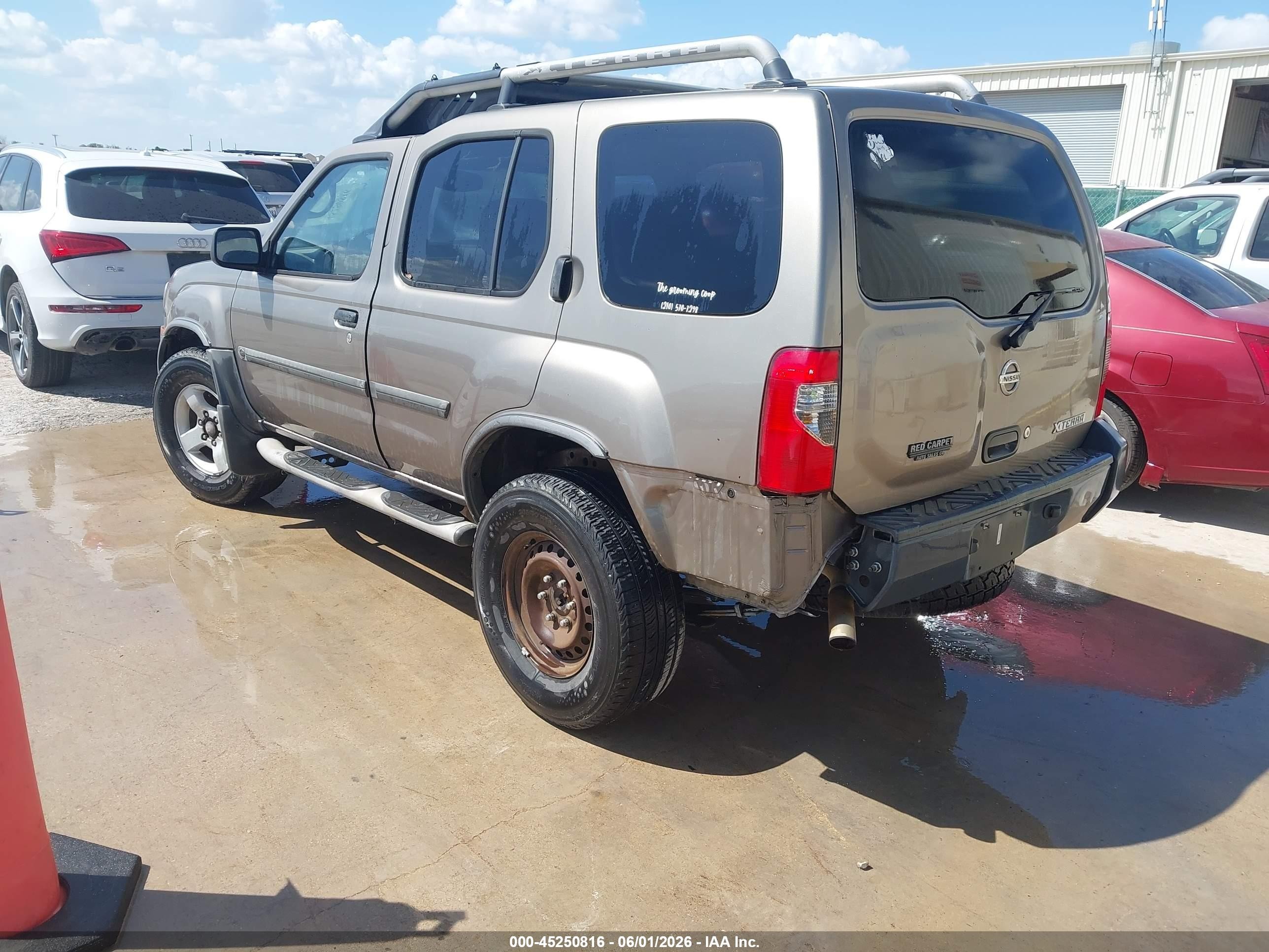 2004 Nissan Xterra Xe Tan vin: 5N1ED28T34C659064