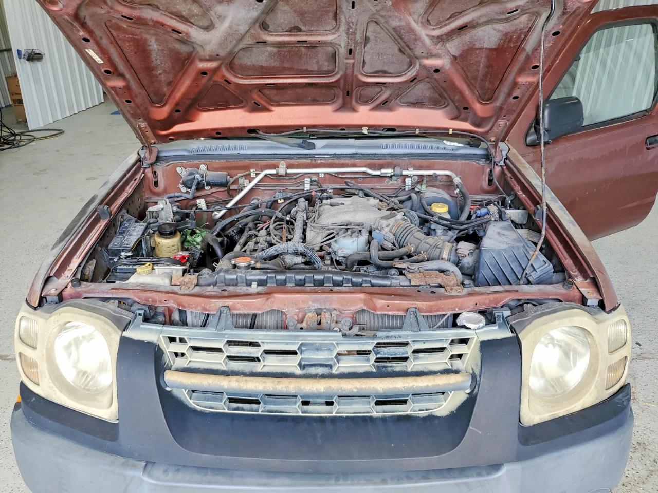 2002 Nissan Xterra Xe-v6 Burgundy vin: 5N1ED28T42C515178