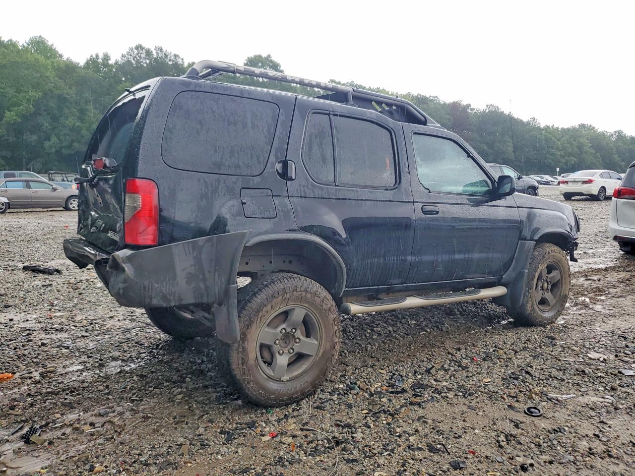 2002 Nissan Xterra Xe-v6 Black vin: 5N1ED28T42C535740