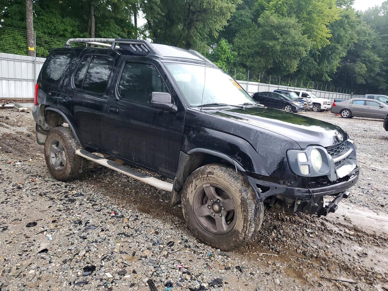 2002 Nissan Xterra Xe-v6 Black vin: 5N1ED28T42C535740