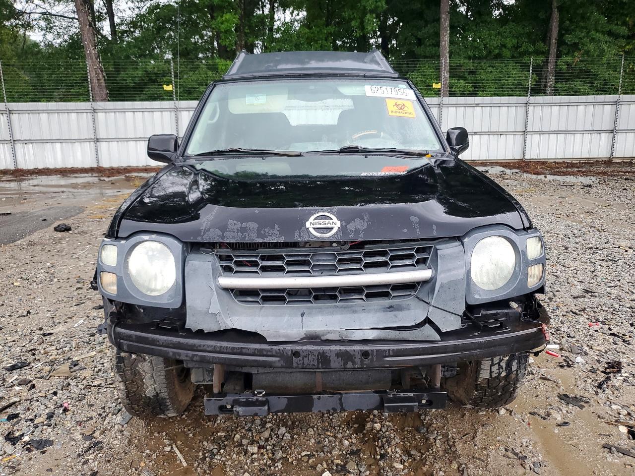 2002 Nissan Xterra Xe-v6 Black vin: 5N1ED28T42C535740