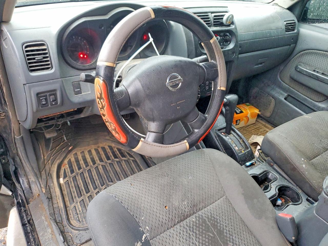2002 Nissan Xterra Xe-v6 Black vin: 5N1ED28T42C535740