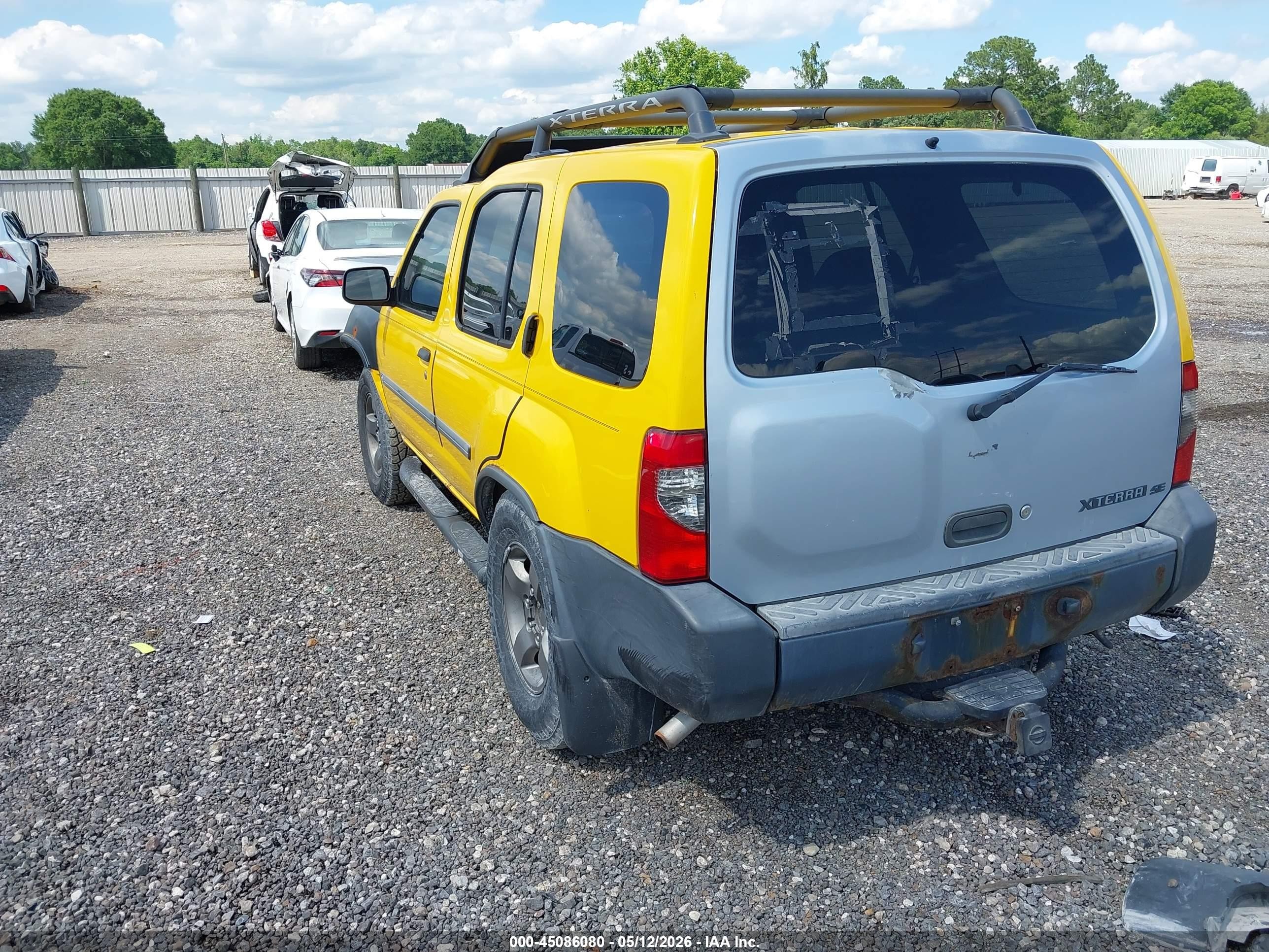 2002 Nissan Xterra Se Yellow vin: 5N1ED28T42C545734
