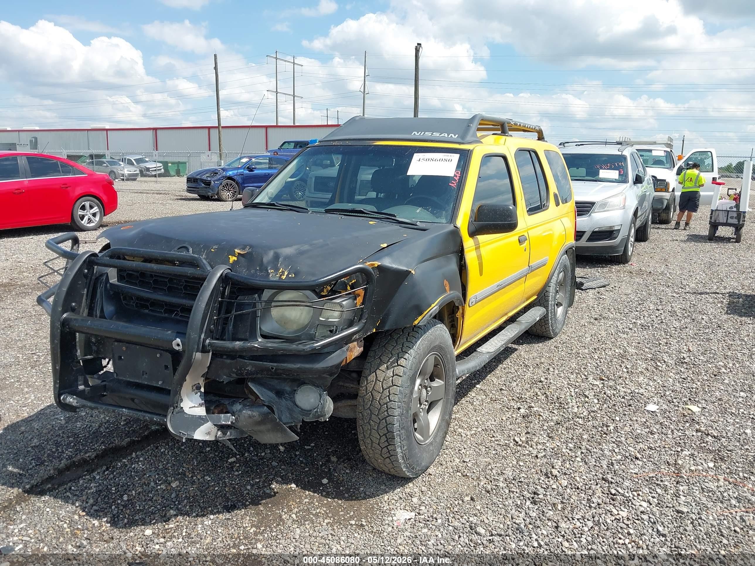 2002 Nissan Xterra Se Yellow vin: 5N1ED28T42C545734