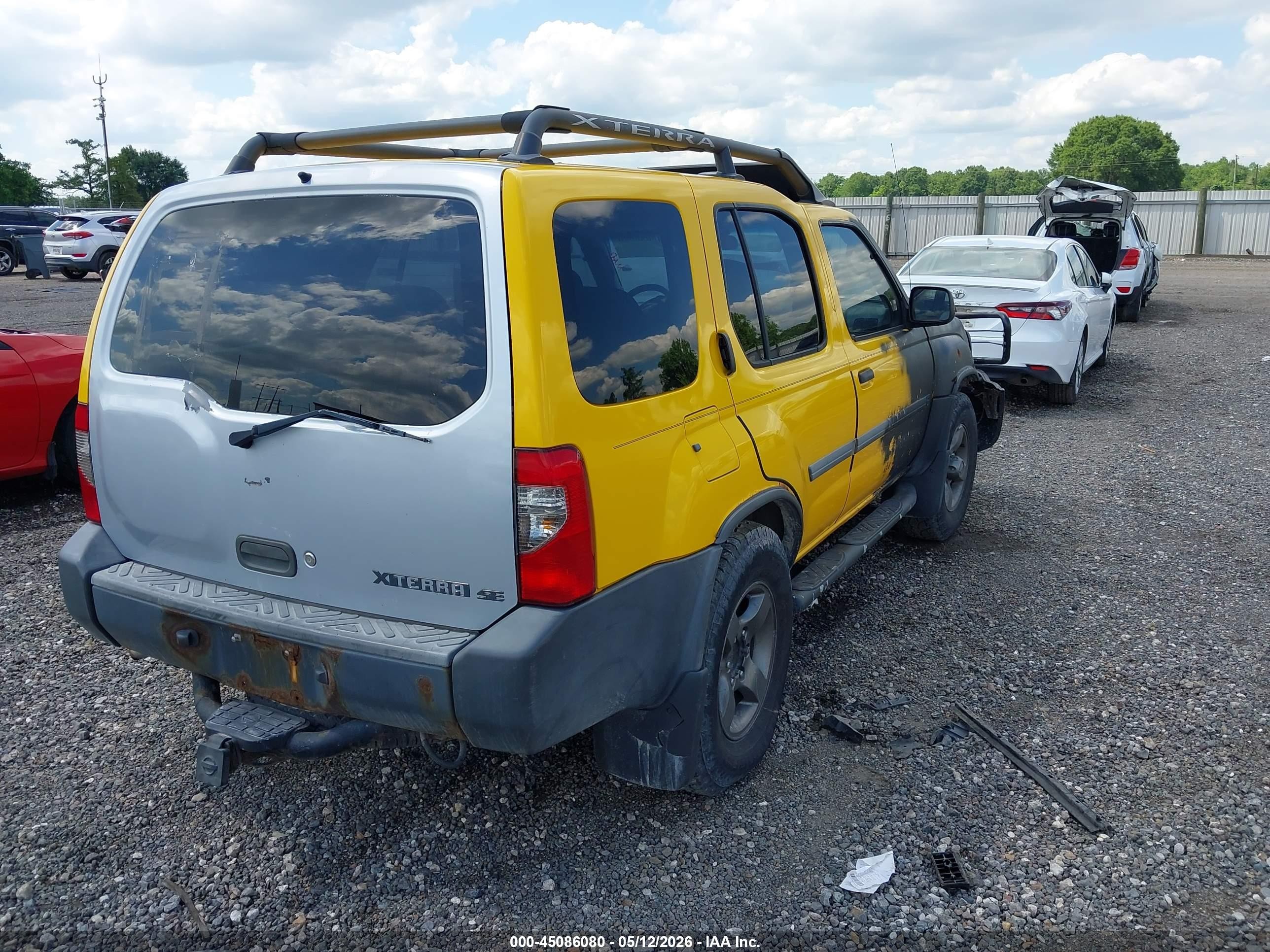 2002 Nissan Xterra Se Yellow vin: 5N1ED28T42C545734