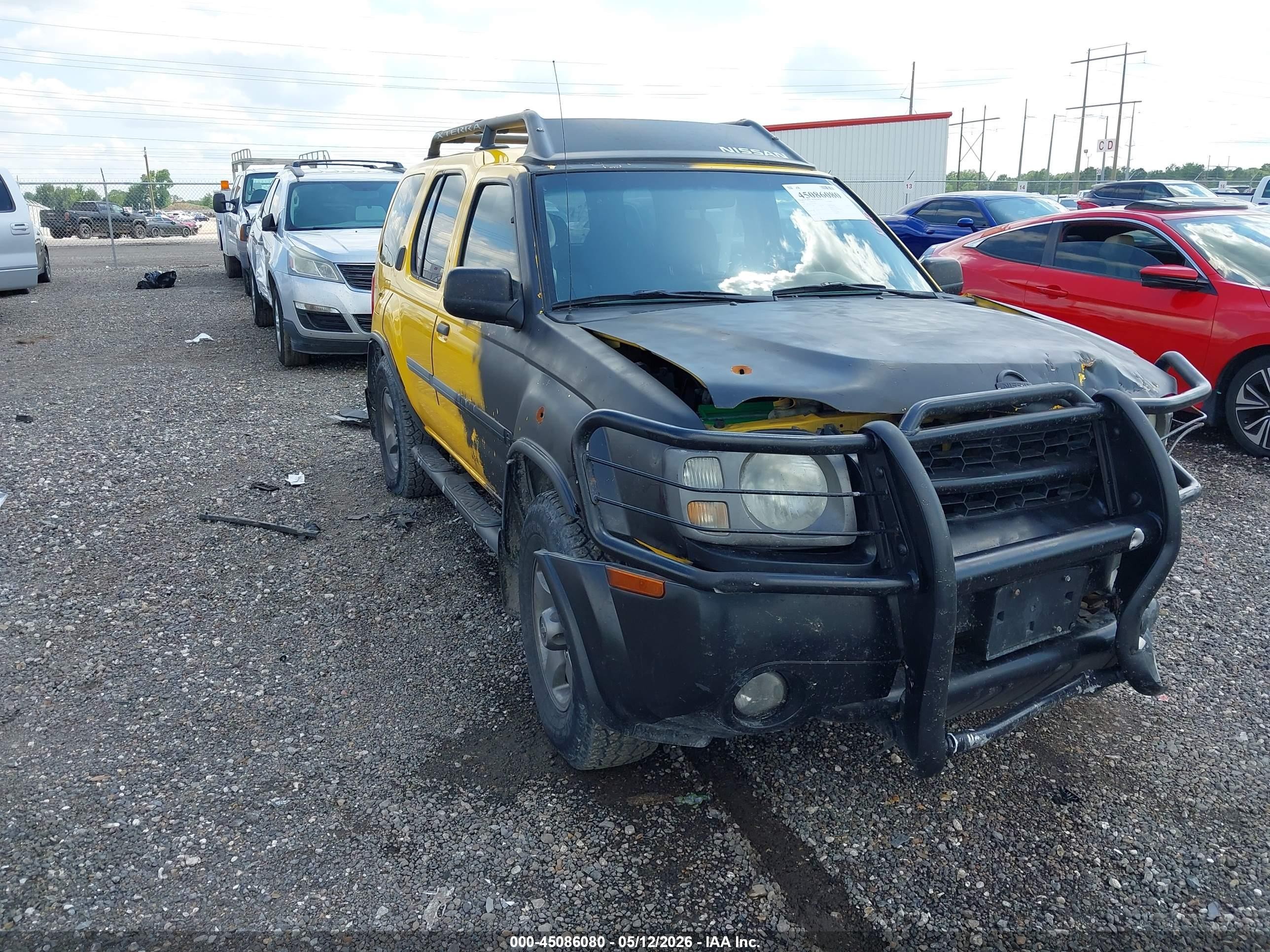 2002 Nissan Xterra Se Yellow vin: 5N1ED28T42C545734