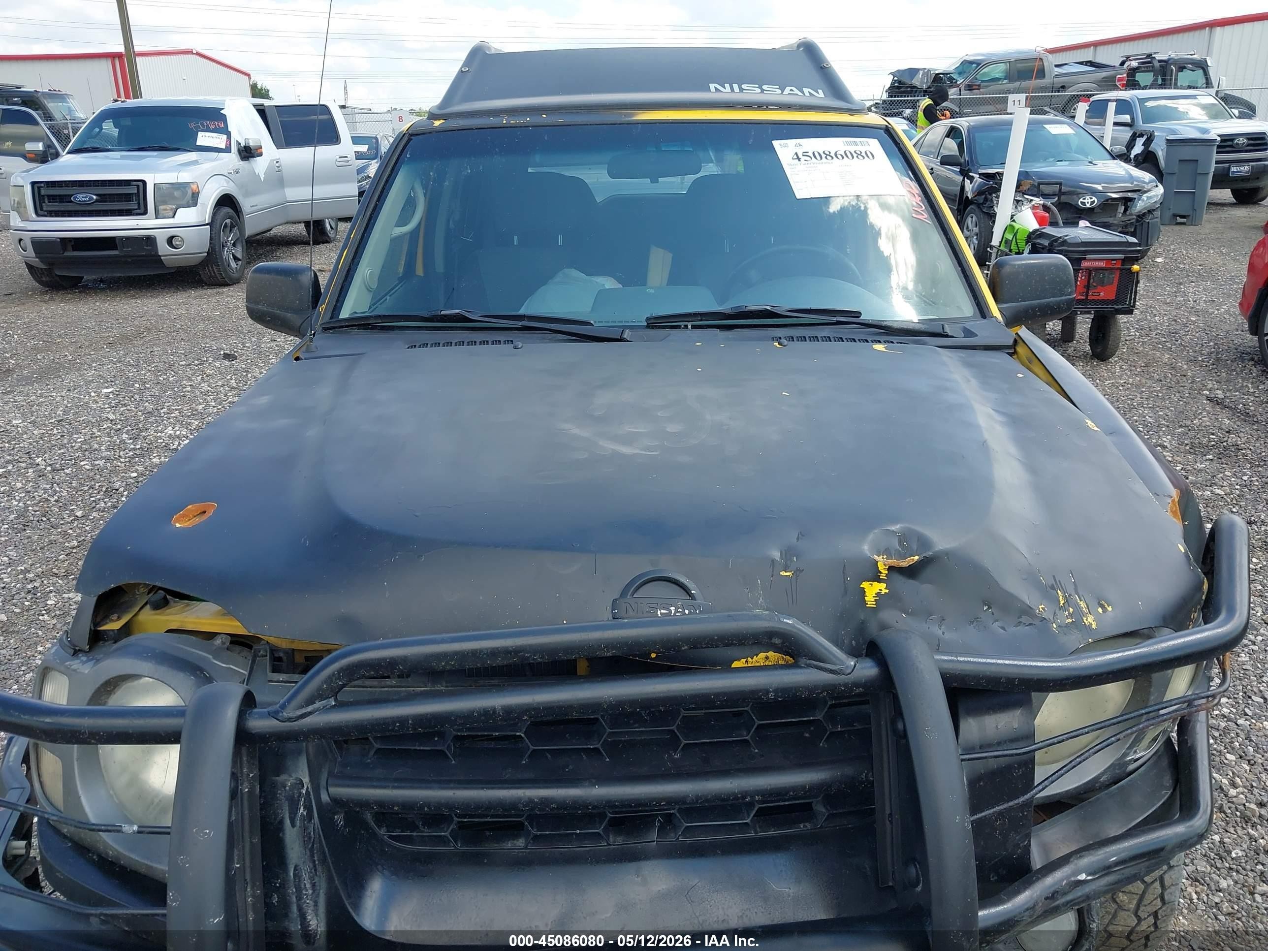 2002 Nissan Xterra Se Yellow vin: 5N1ED28T42C545734
