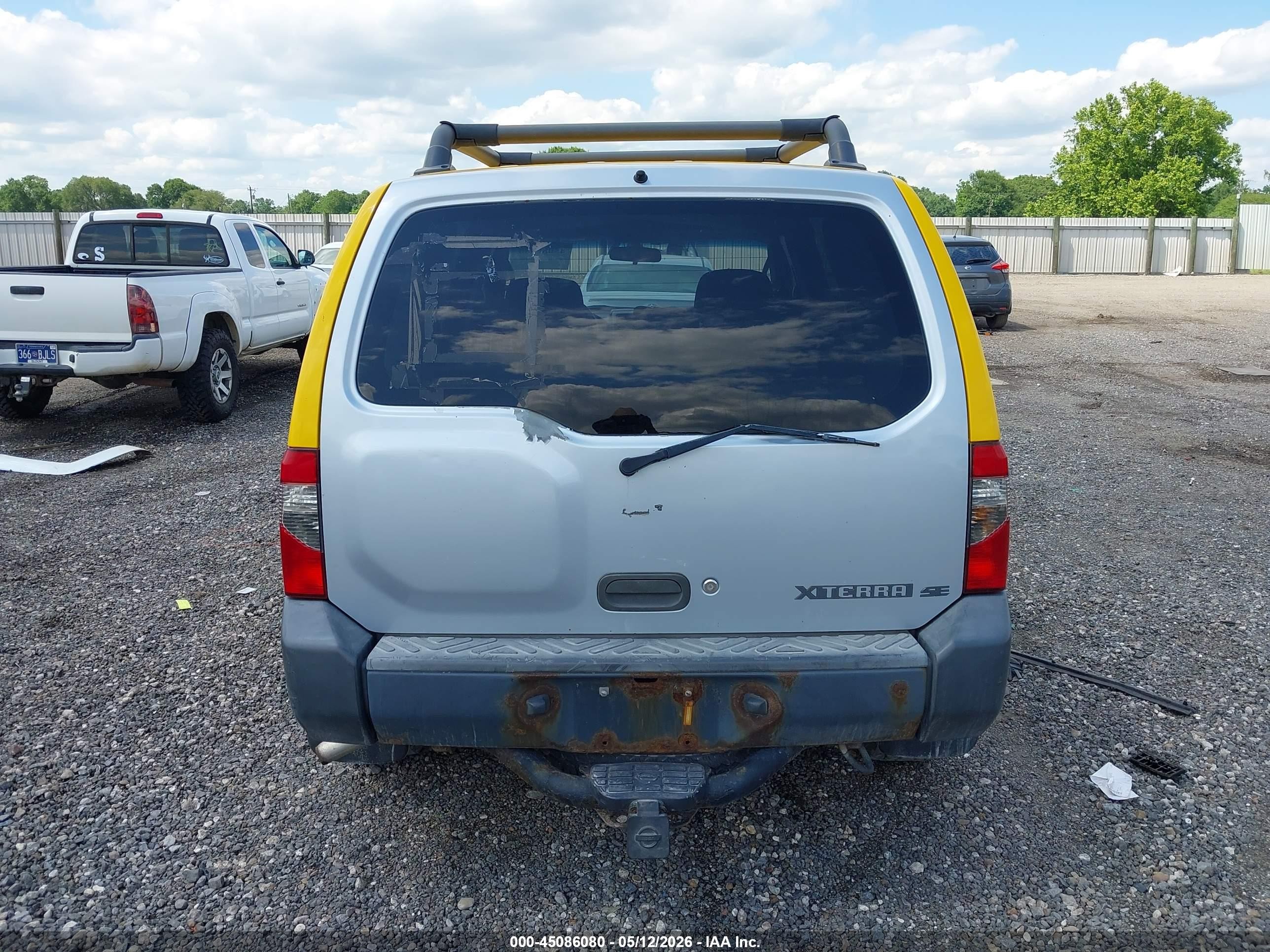 2002 Nissan Xterra Se Yellow vin: 5N1ED28T42C545734