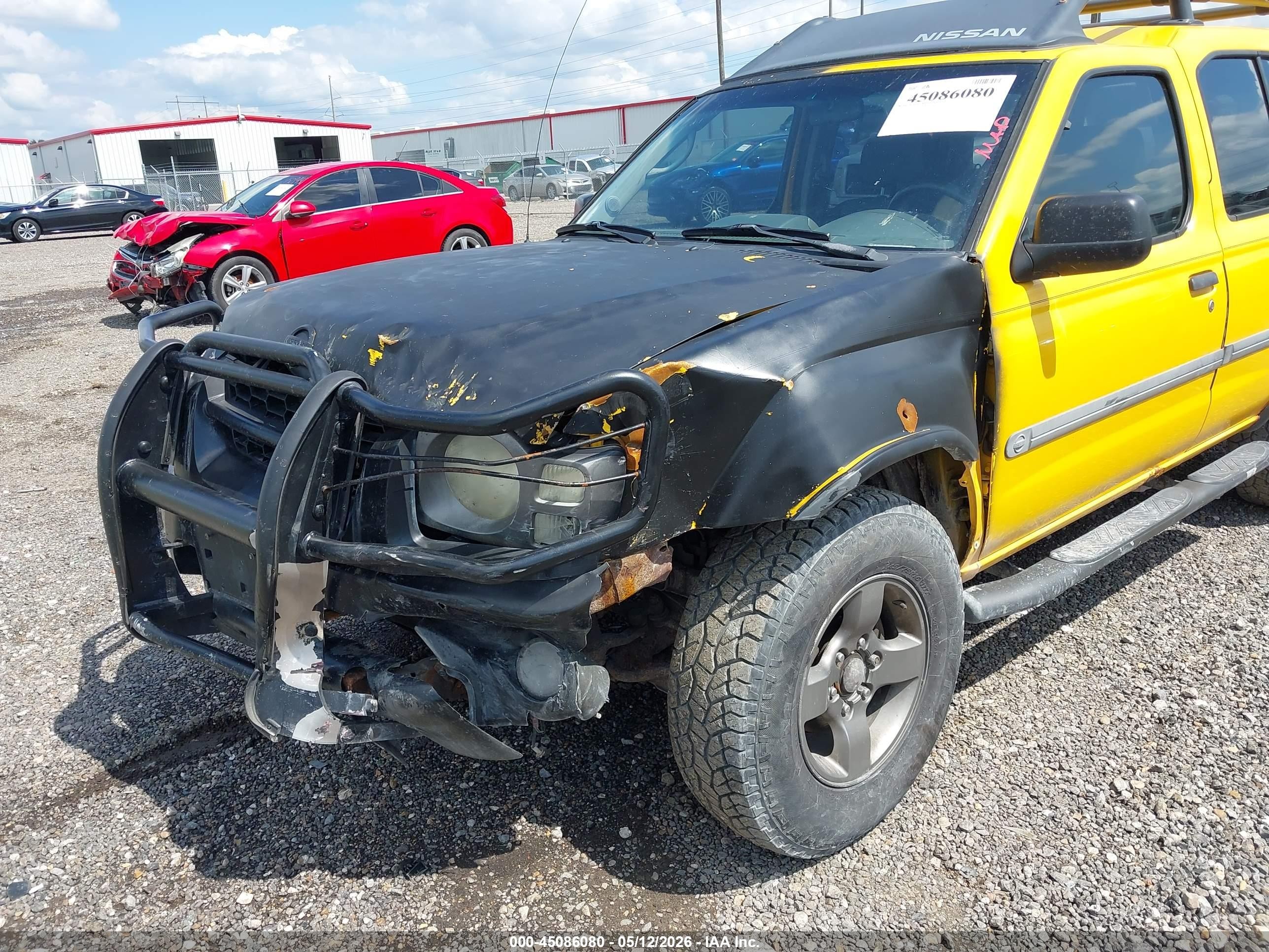 2002 Nissan Xterra Se Yellow vin: 5N1ED28T42C545734