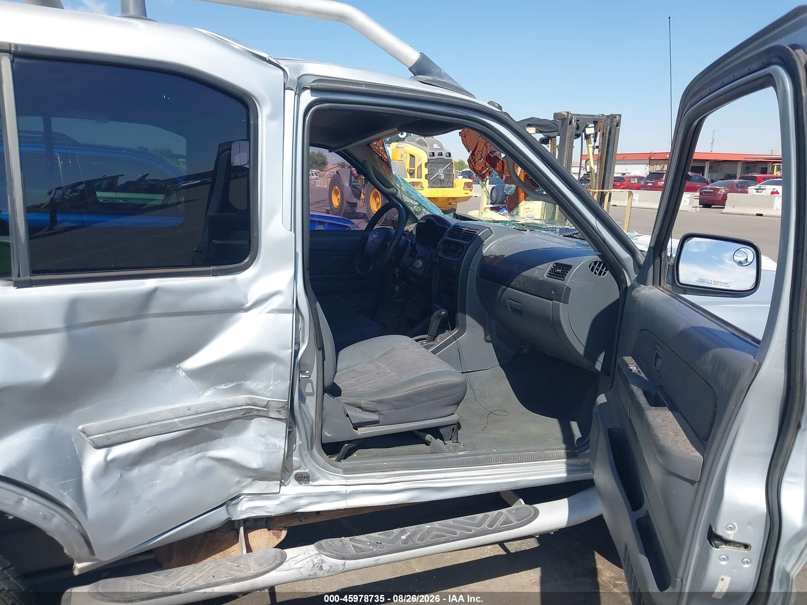 2002 Nissan Xterra Xe Серебряный vin: 5N1ED28T42C550397