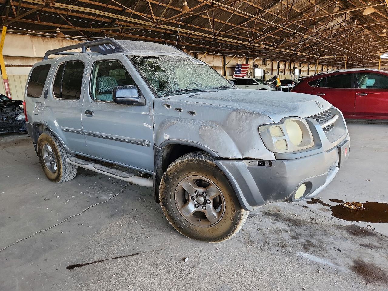 2002 Nissan Xterra Xe-v6 Серебряный vin: 5N1ED28T42C559875