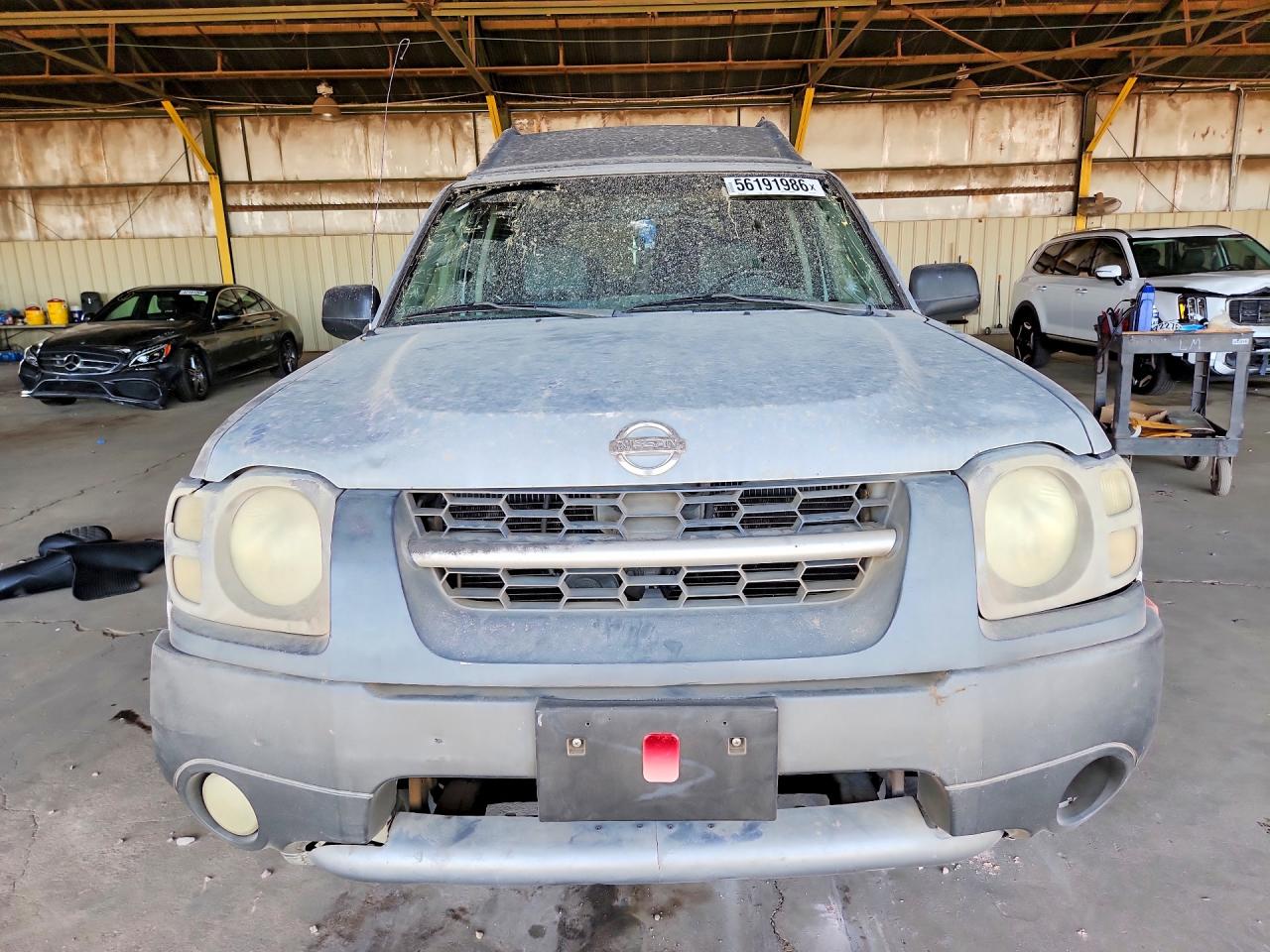 2002 Nissan Xterra Xe-v6 Серебряный vin: 5N1ED28T42C559875