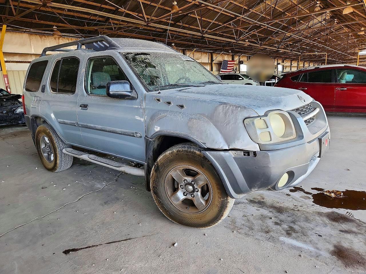 2002 Nissan Xterra Xe-v6 Серебряный vin: 5N1ED28T42C559875