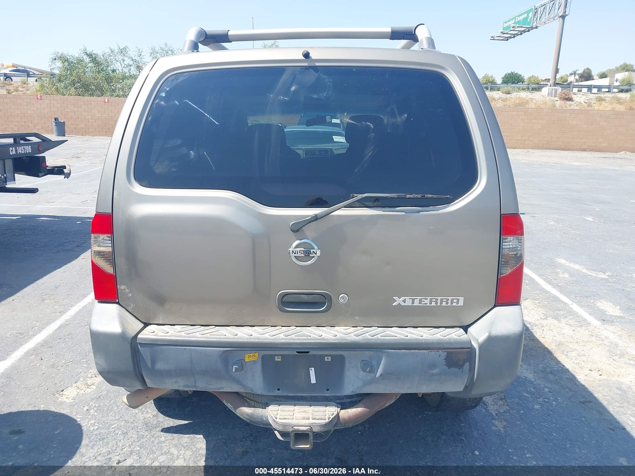 2003 Nissan Xterra Xe Gray vin: 5N1ED28T43C687082