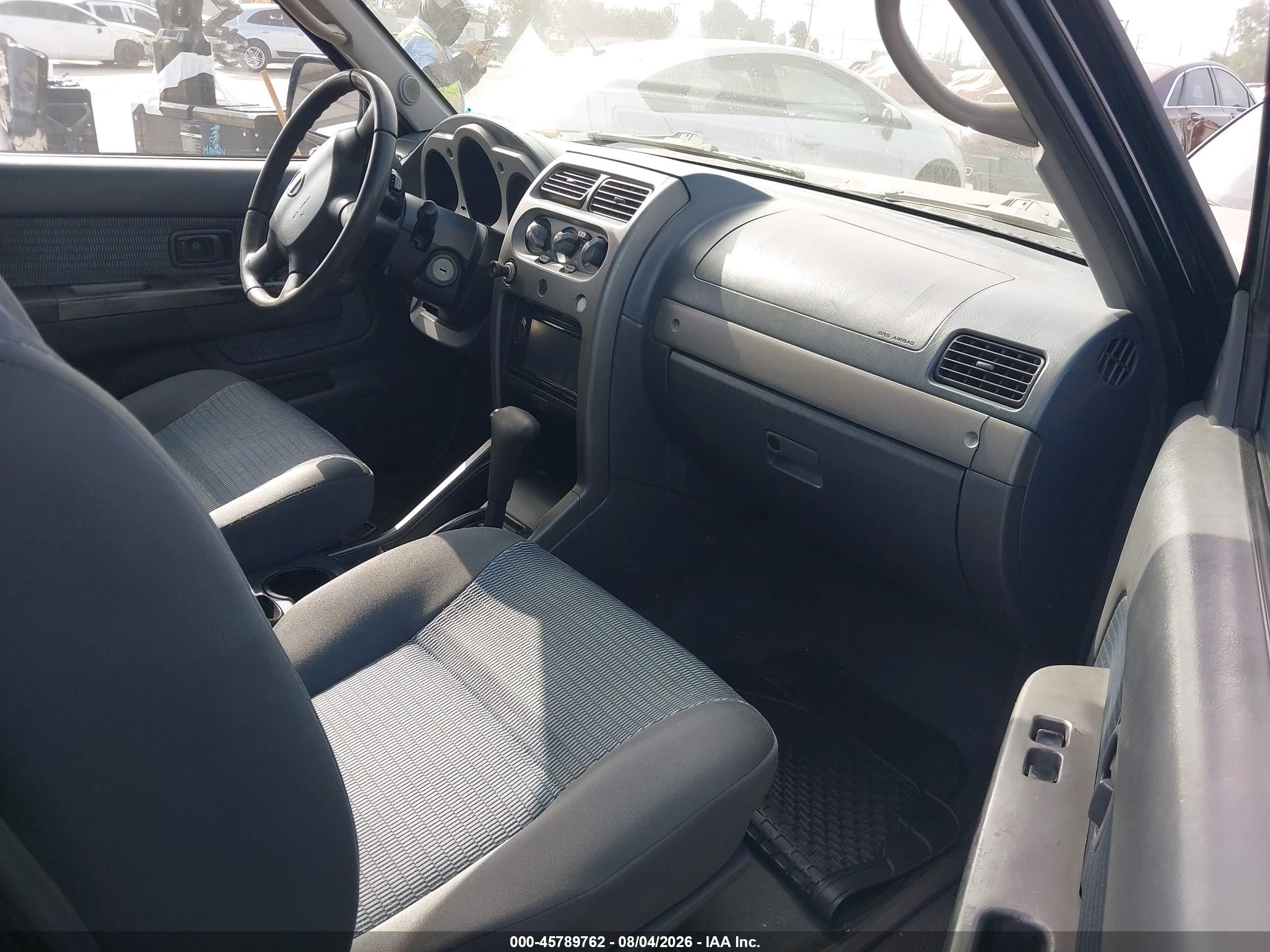 2004 Nissan Xterra Se Black vin: 5N1ED28T44C615851