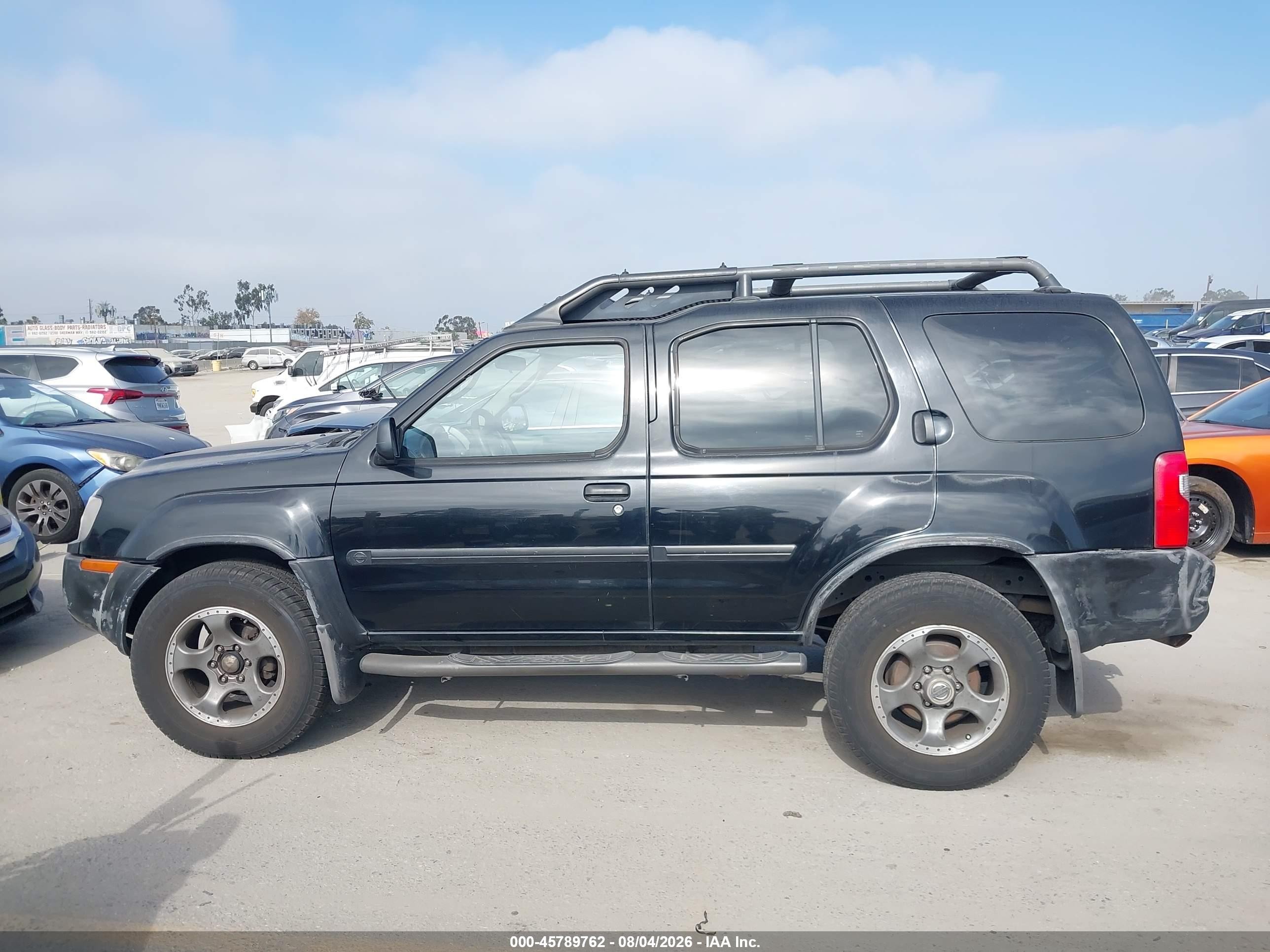 2004 Nissan Xterra Se Black vin: 5N1ED28T44C615851