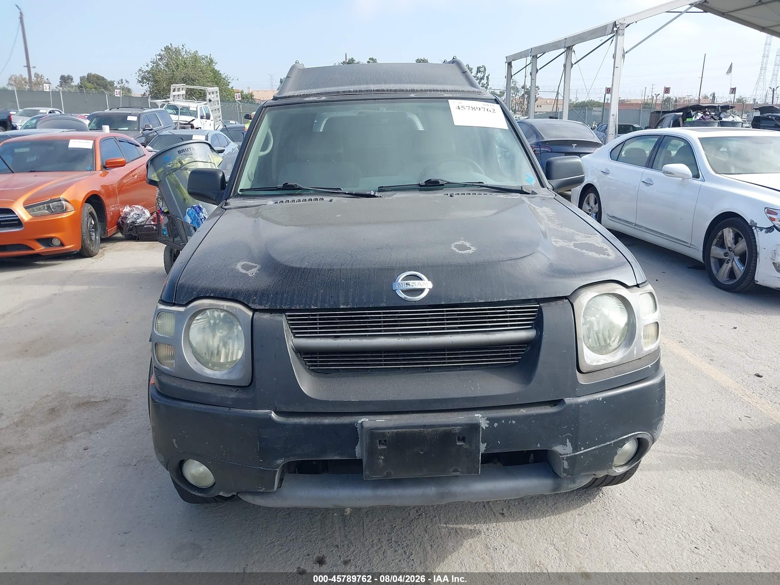 2004 Nissan Xterra Se Black vin: 5N1ED28T44C615851