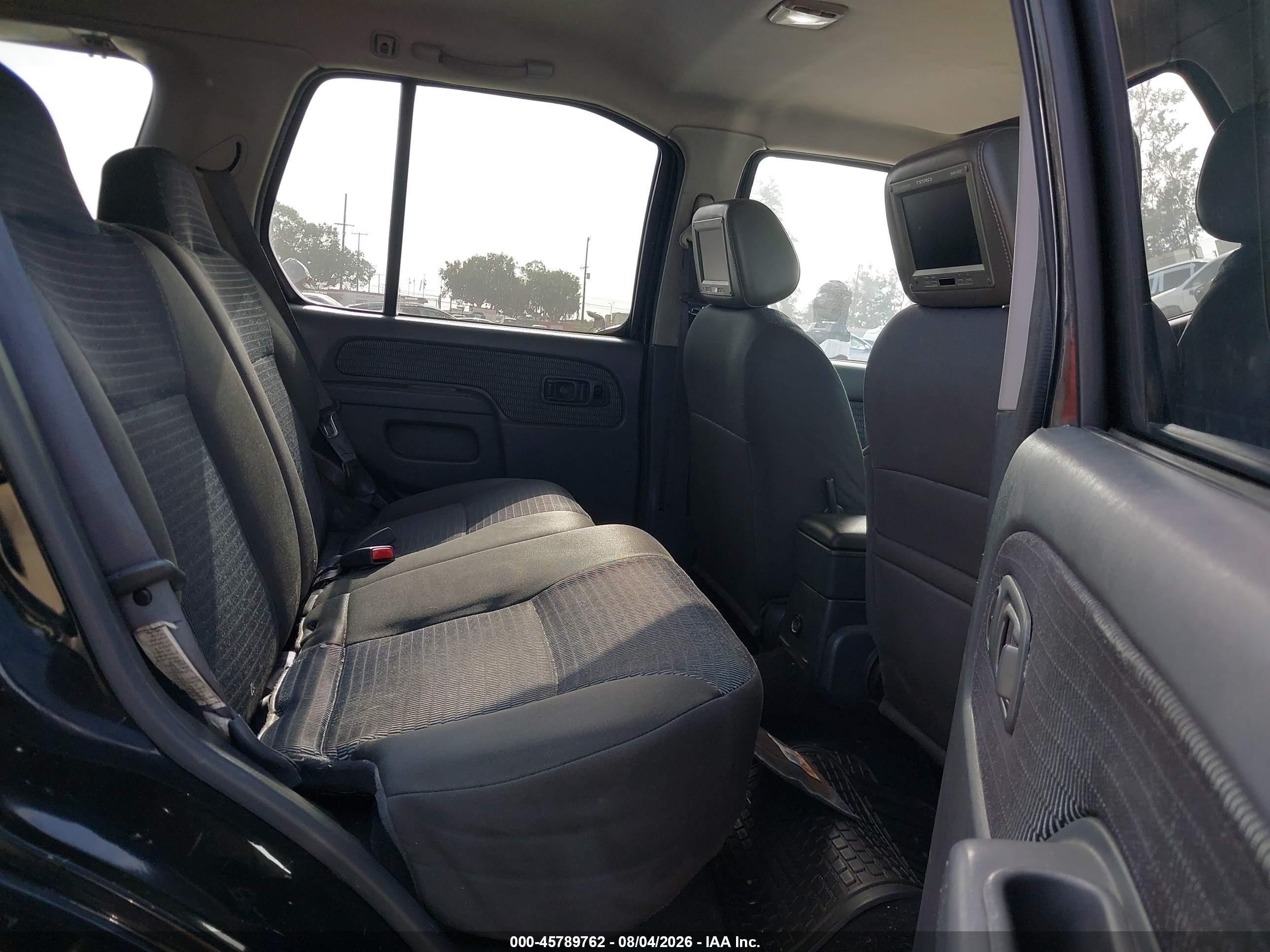 2004 Nissan Xterra Se Black vin: 5N1ED28T44C615851