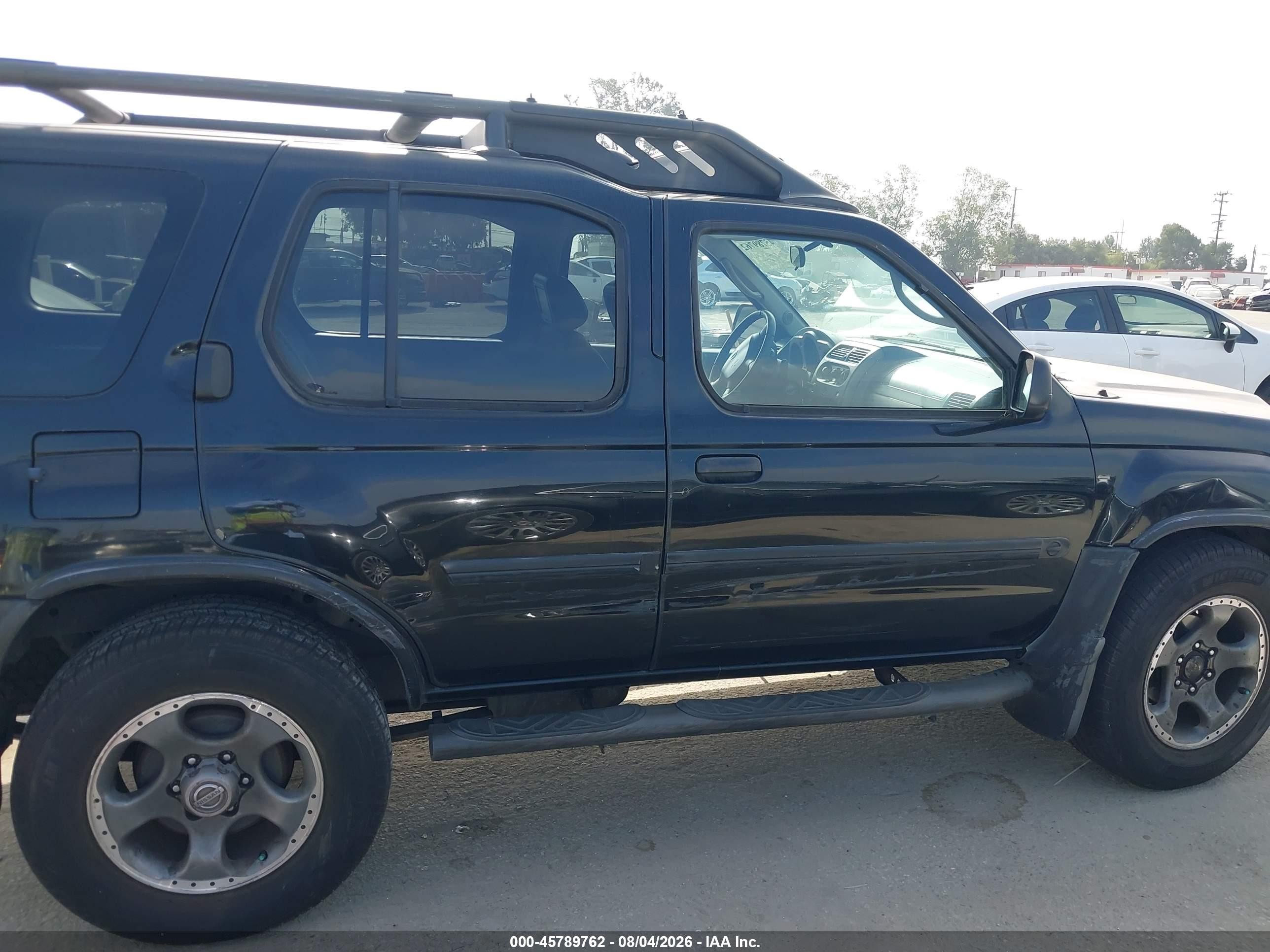 2004 Nissan Xterra Se Black vin: 5N1ED28T44C615851