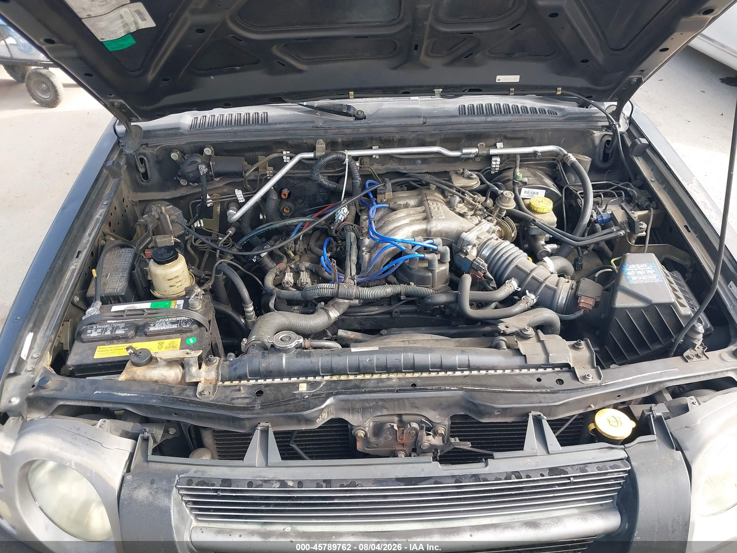 2004 Nissan Xterra Se Black vin: 5N1ED28T44C615851