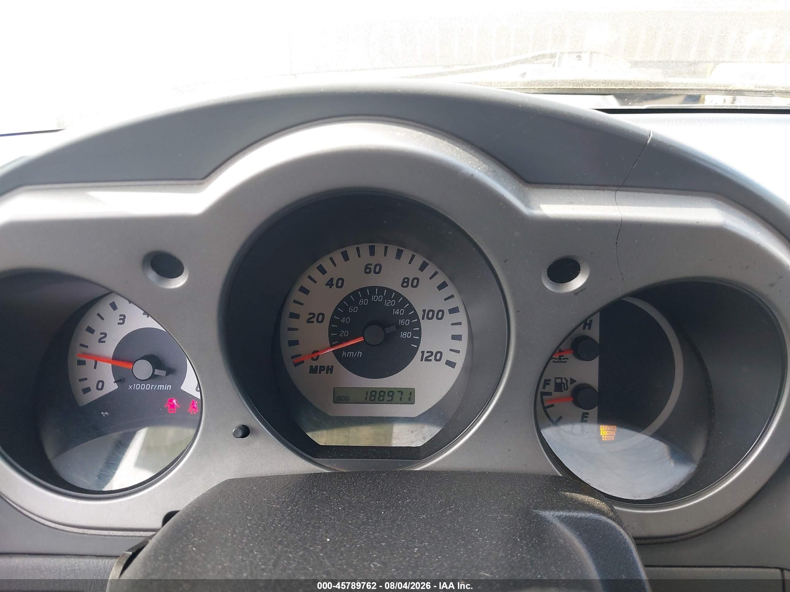 2004 Nissan Xterra Se Black vin: 5N1ED28T44C615851