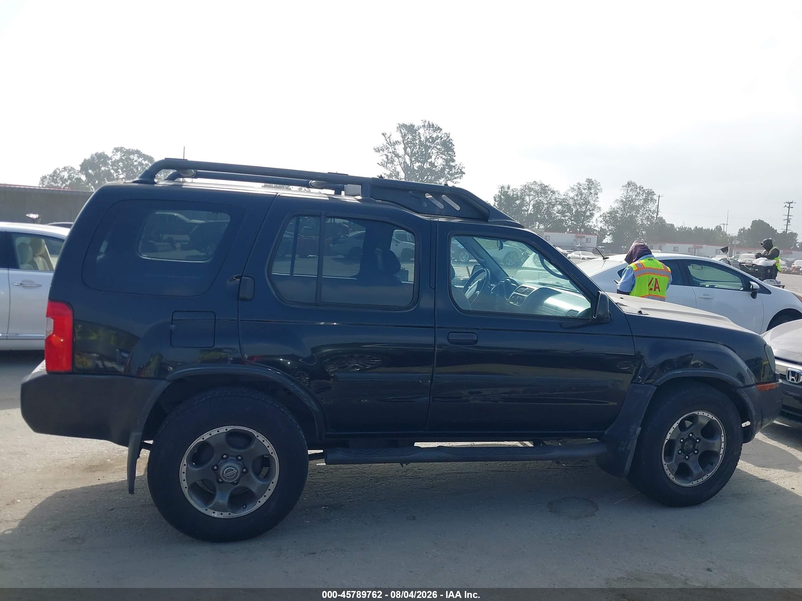 2004 Nissan Xterra Se Black vin: 5N1ED28T44C615851