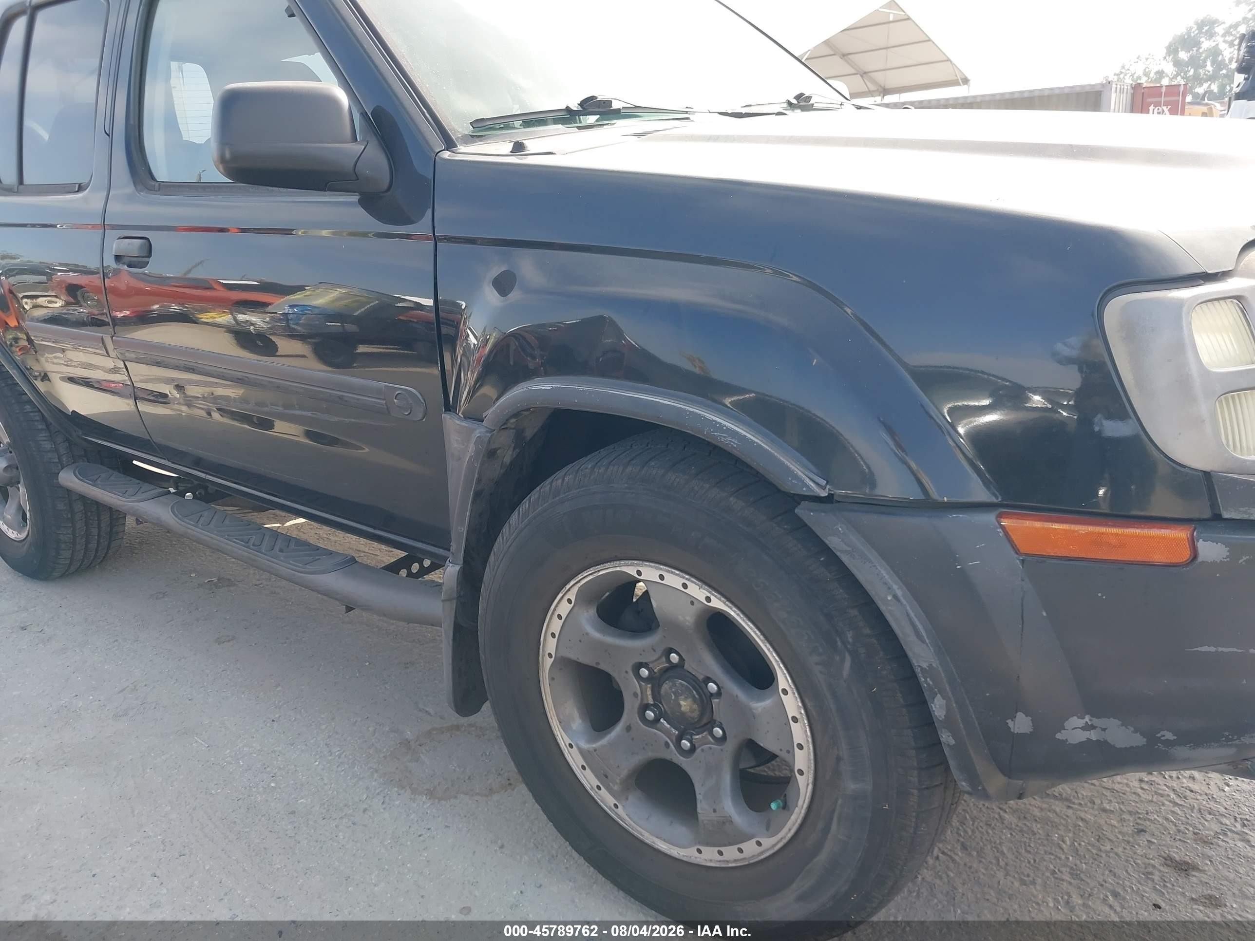 2004 Nissan Xterra Se Black vin: 5N1ED28T44C615851