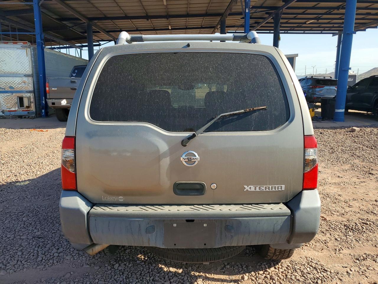 2004 Nissan Xterra Xe Gray vin: 5N1ED28T44C674821