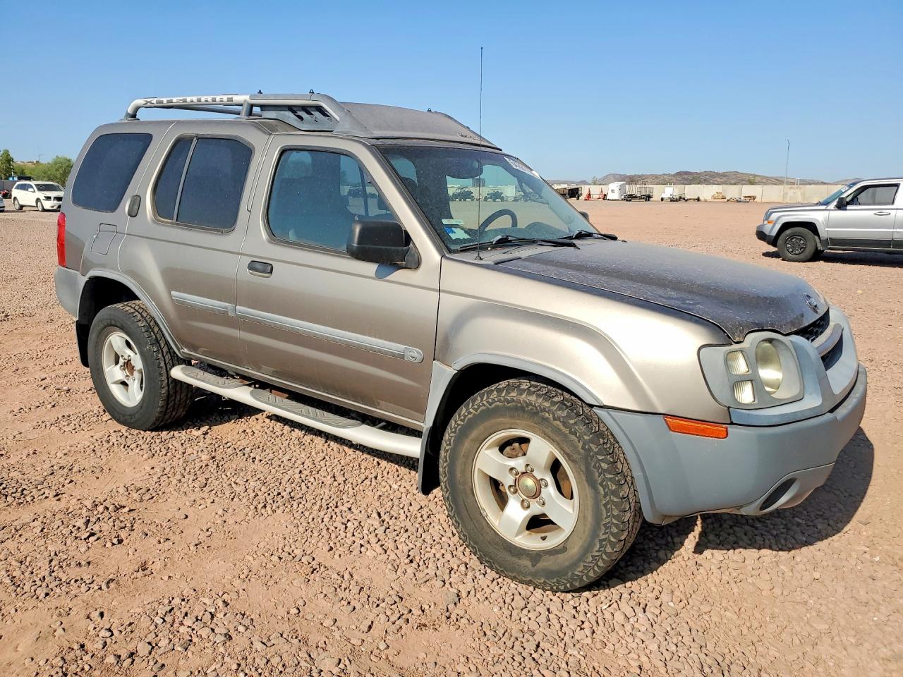 2004 Nissan Xterra Xe Gray vin: 5N1ED28T44C674821