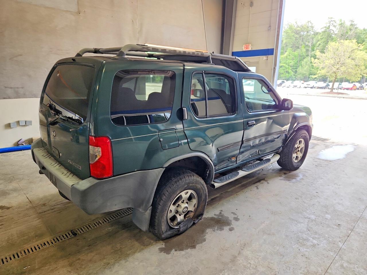 2001 Nissan Xterra Xe-v6 Green vin: 5N1ED28T51C597629