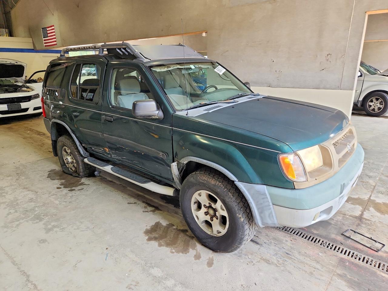 2001 Nissan Xterra Xe-v6 Green vin: 5N1ED28T51C597629