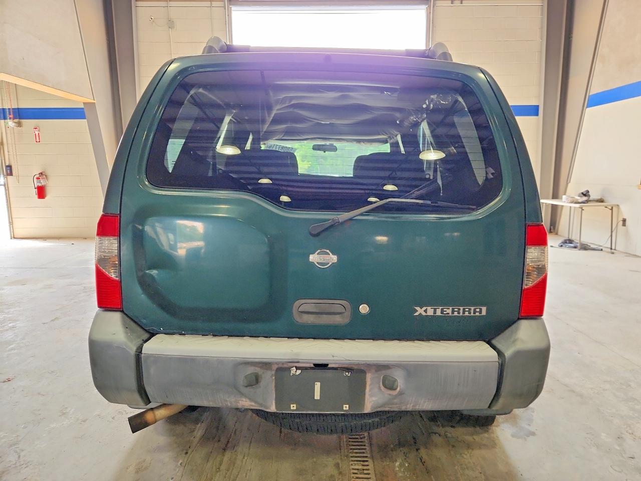 2001 Nissan Xterra Xe-v6 Green vin: 5N1ED28T51C597629