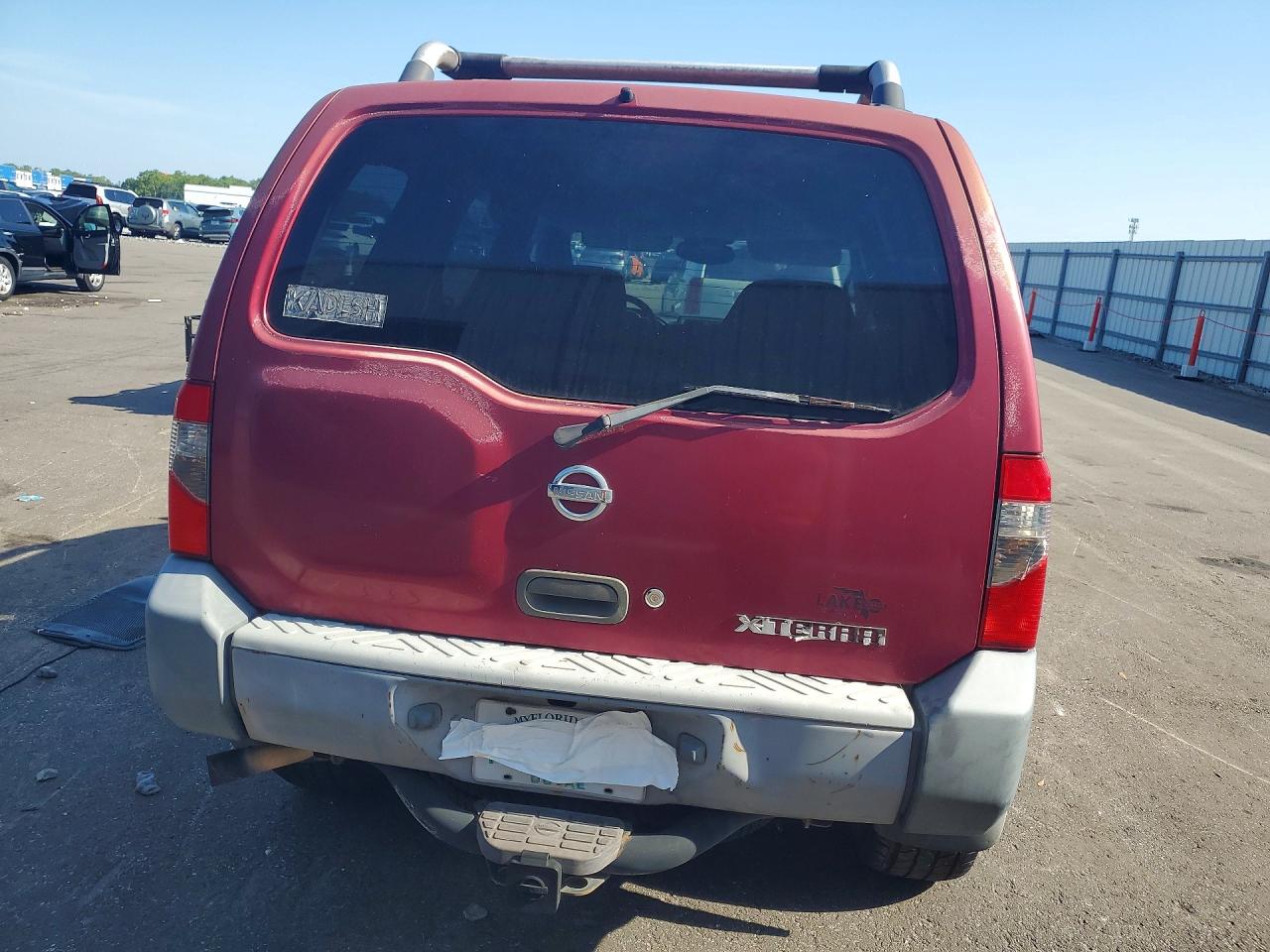 2002 Nissan Xterra Xe-v6 Burgundy vin: 5N1ED28T52C545242