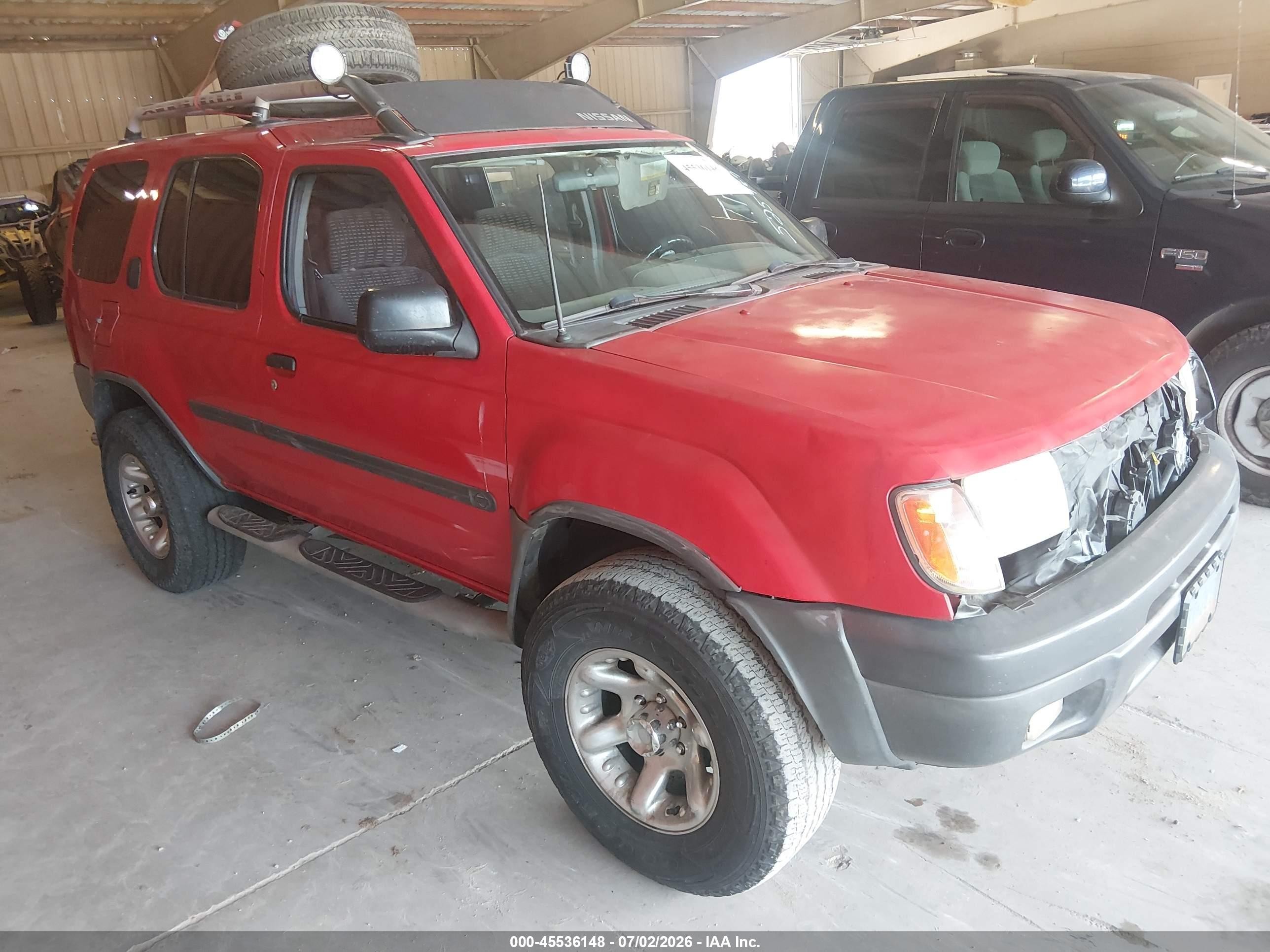2000 Nissan Xterra Se/xe Red vin: 5N1ED28T5YC525467
