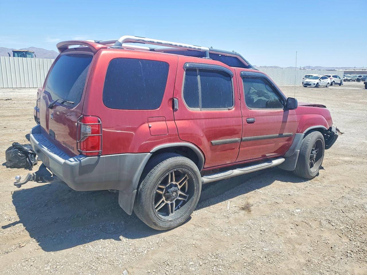 2001 Nissan Xterra Xe-v6 Red vin: 5N1ED28T61C553851