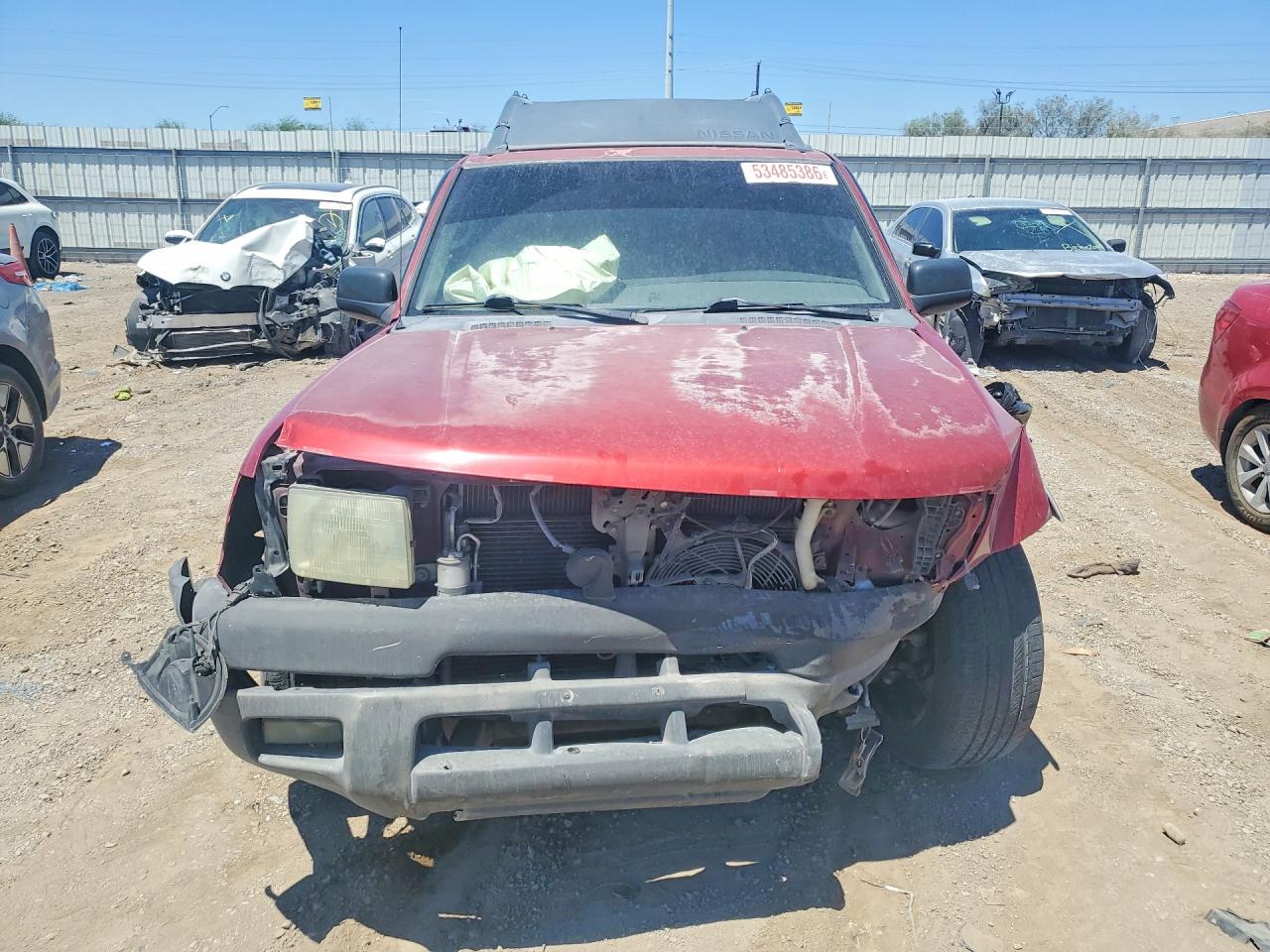 2001 Nissan Xterra Xe-v6 Red vin: 5N1ED28T61C553851