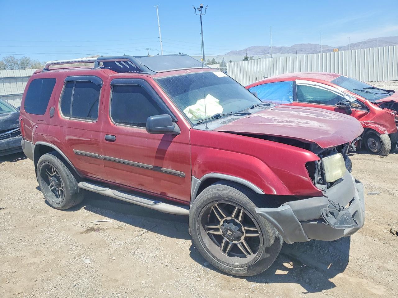 2001 Nissan Xterra Xe-v6 Red vin: 5N1ED28T61C553851
