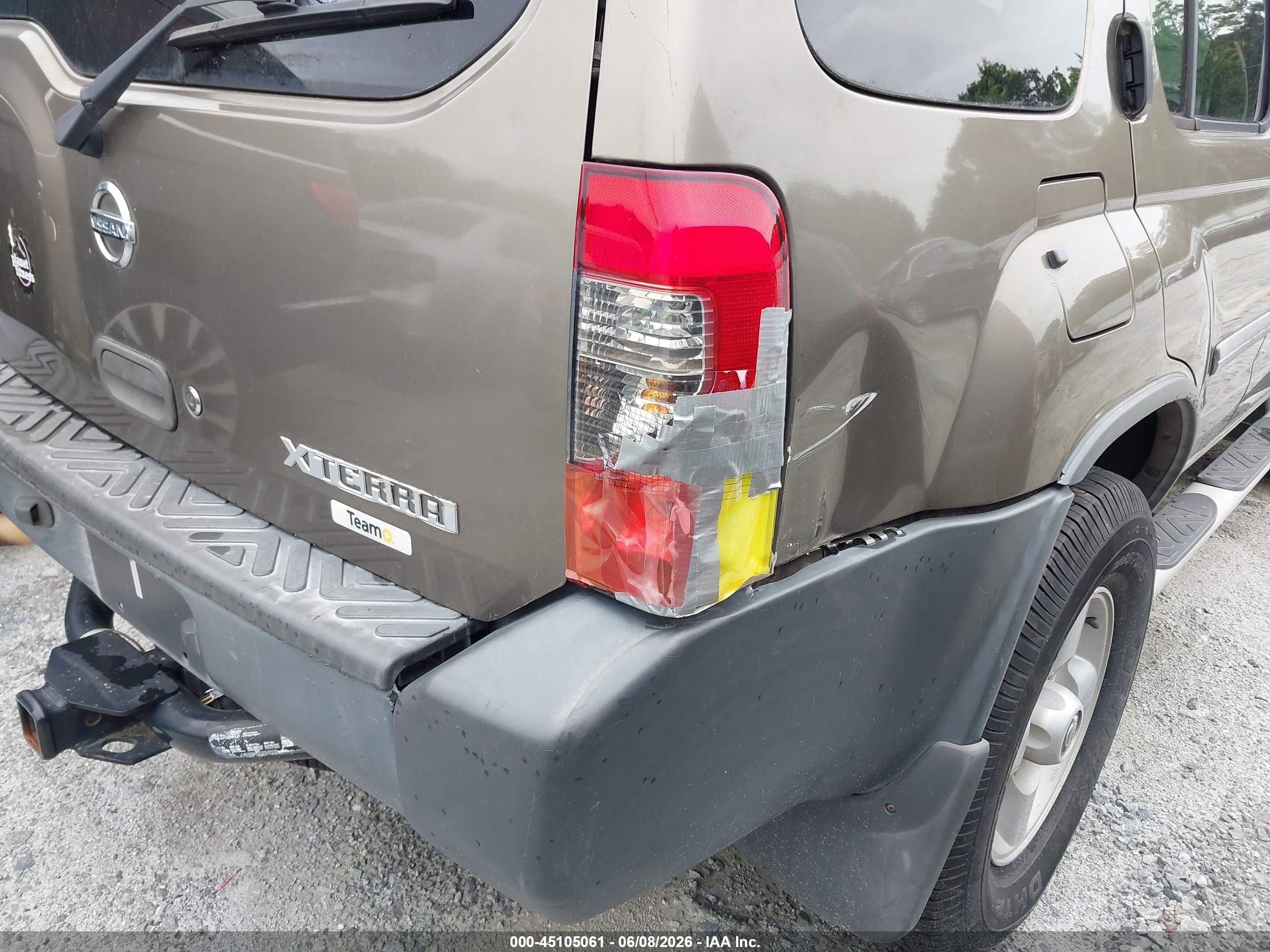 2002 Nissan Xterra Xe Gray vin: 5N1ED28T62C575186