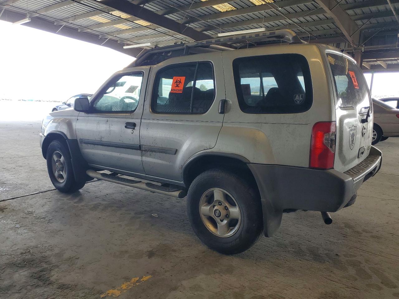 2002 Nissan Xterra Xe-v6 Silver vin: 5N1ED28T62C582977