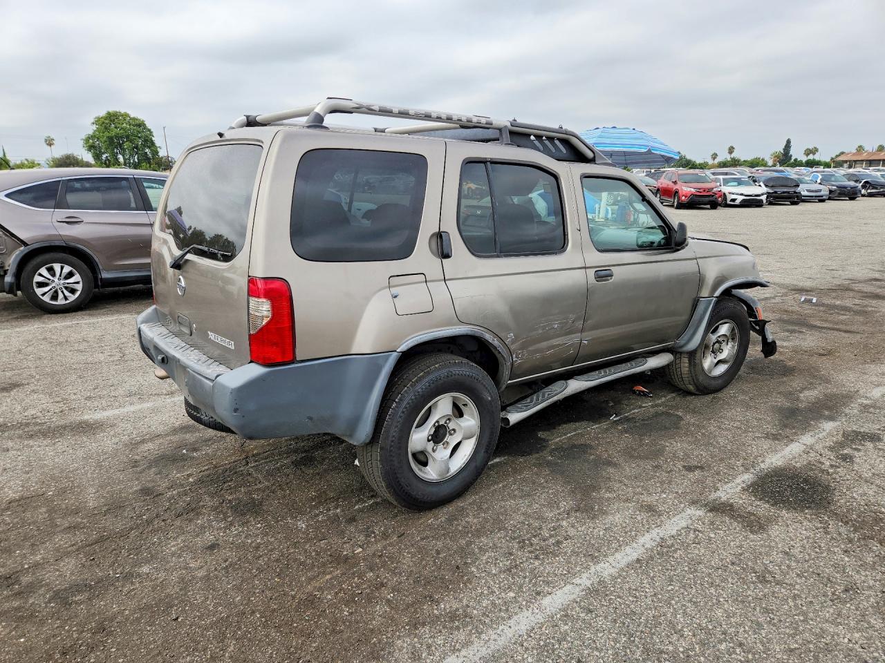 2003 Nissan Xterra Xe-v6 Gray vin: 5N1ED28T63C640619