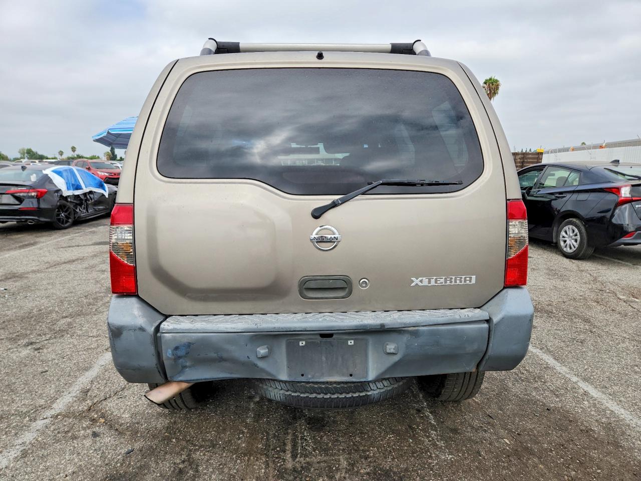 2003 Nissan Xterra Xe-v6 Gray vin: 5N1ED28T63C640619