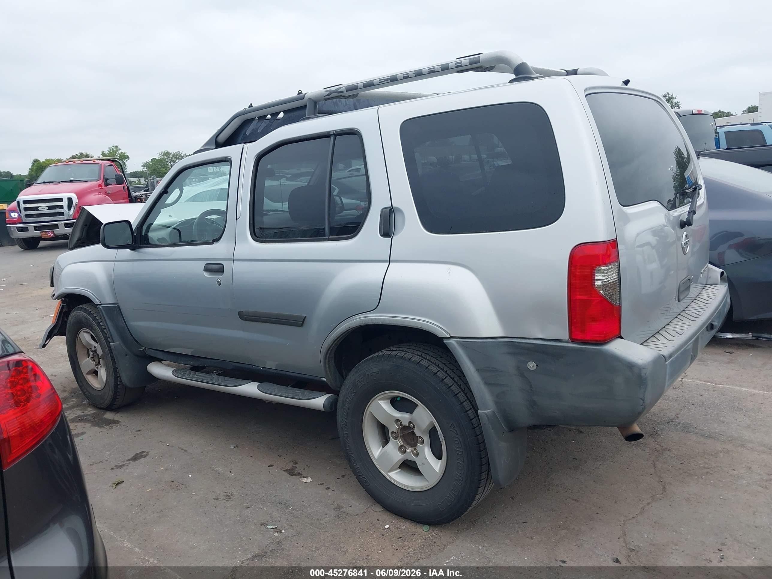 2004 Nissan Xterra Xe Silver vin: 5N1ED28T64C605533