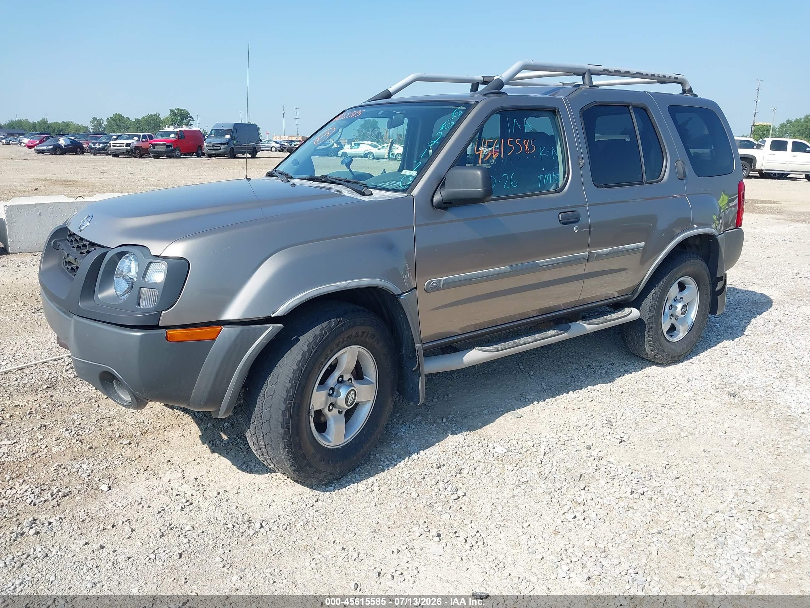 2004 Nissan Xterra Xe Желто-коричневый vin: 5N1ED28T64C662170