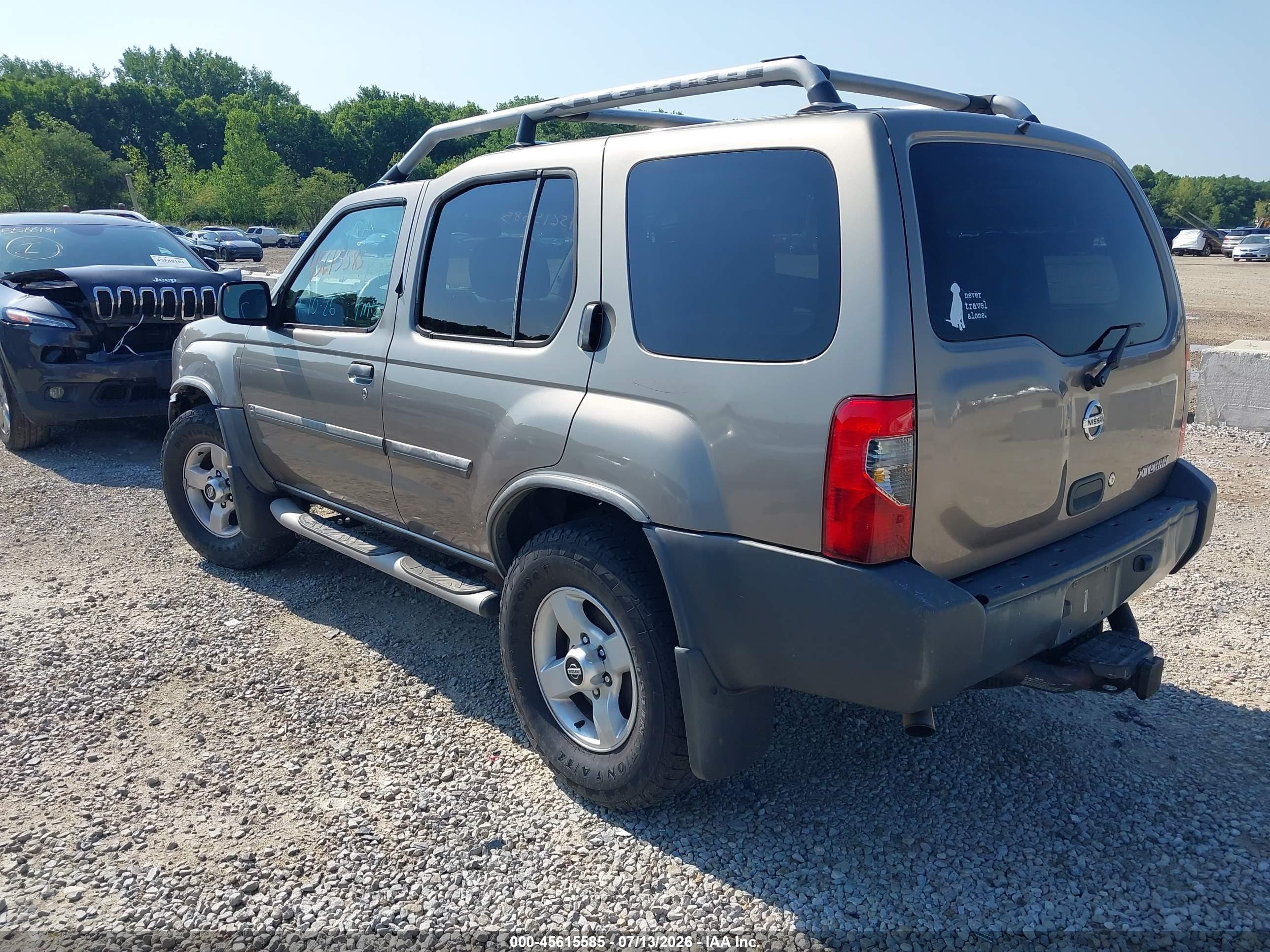 2004 Nissan Xterra Xe Желто-коричневый vin: 5N1ED28T64C662170