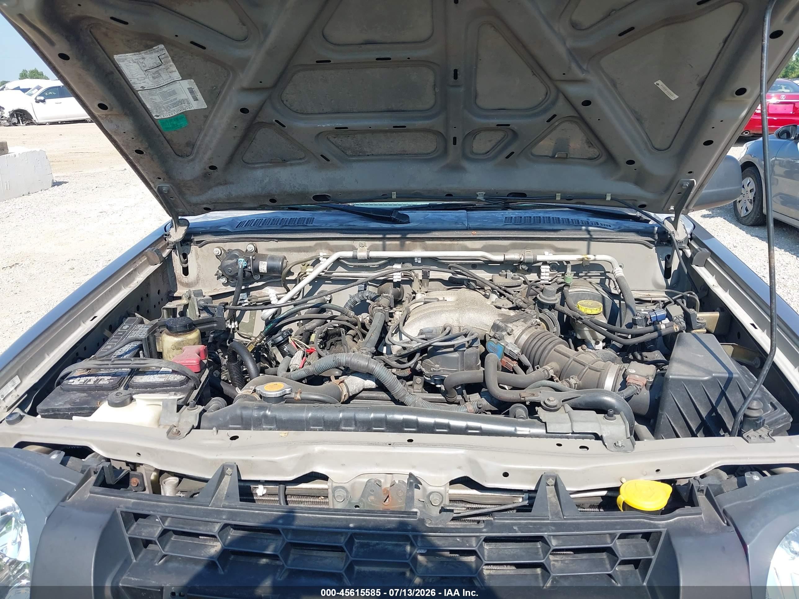 2004 Nissan Xterra Xe Желто-коричневый vin: 5N1ED28T64C662170